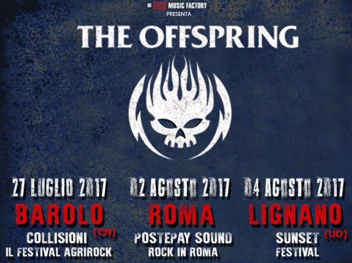 The Offspring, tornano in Italia per tre date imperdibili!